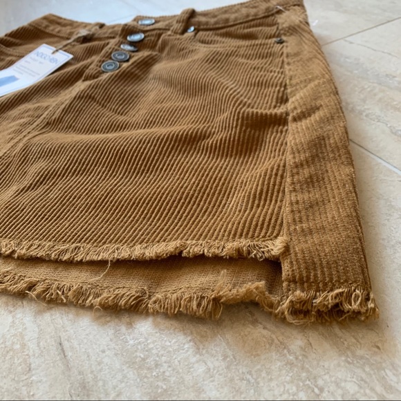 Indigo Ren Cotton Brown Corduroy Mini Skirt | 25 - Picture 5 of 8